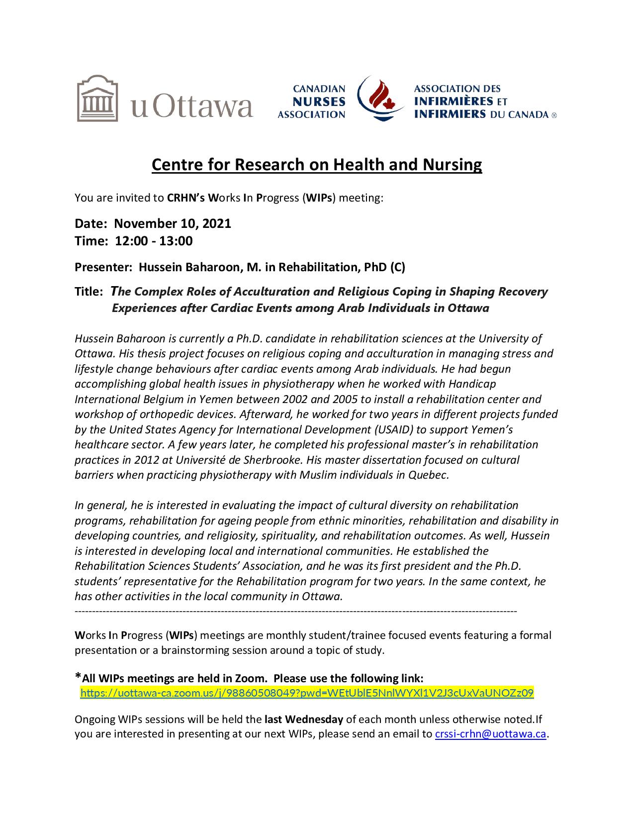 The Complex Roles of Acculturation and Religious Coping in Shaping Recovery Experiences after Cardiac Events among Arab Individuals in Ottawa